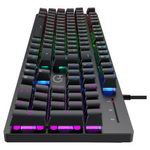 foto de TECLADO GAMING HIDITEC GK400 USB RETROILUMINADO MECANICO NEGRO