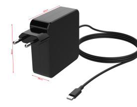 foto de CARGADOR PARA PORTATIL  LEOTEC TYPE-C 90W