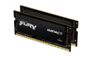 foto de DDR4 SODIMM KINGSTON 2X32GB 3200 FURY IMPACT