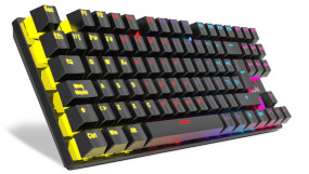 foto de TECLADO GAMING KROM KASIC TKL RAINBOW ES USB RETROILUMINADO MECANICO NEGRO