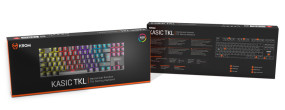 foto de TECLADO GAMING KROM KASIC TKL RAINBOW ES USB RETROILUMINADO MECANICO NEGRO