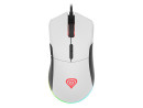 foto de RATON GAMING GENESIS KRYPTON 290 RGB SENSOR OPTICO 6400 DPI BLANCO