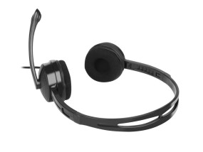 foto de AURICULARES NATEC CANARY GO NEGRO MICROFONO ALAMBRICO JACK 3.5MM