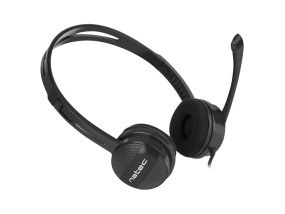 foto de AURICULARES NATEC CANARY GO NEGRO MICROFONO ALAMBRICO JACK 3.5MM
