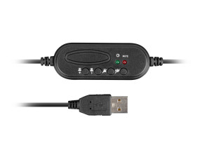 foto de AURICULARES NATEC DRONE CON MICROFONO USB NEGRO
