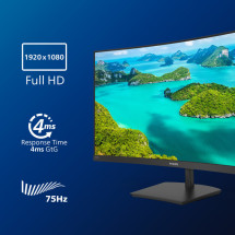 foto de MONITOR PHILIPS 241E1SC/00 23,6 FHD 4MS VGA HDMI CURVO