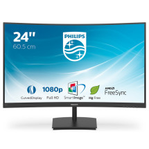 foto de MONITOR PHILIPS 241E1SC/00 23,6 FHD 4MS VGA HDMI CURVO