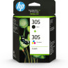 foto de TINTA HP 305 PACK COLOR NEGRO