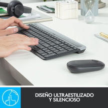 foto de COMBO TECLADO RATON LOGITECH COMBO MK470 INALAMBRICO GRAFITO