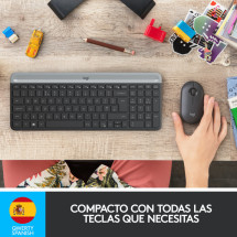 foto de COMBO TECLADO RATON LOGITECH COMBO MK470 INALAMBRICO GRAFITO