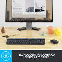 foto de COMBO TECLADO RATON LOGITECH COMBO MK470 INALAMBRICO GRAFITO