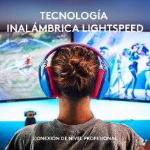 foto de AURICULARES GAMING LOGITECH G435 NEGRO MICROFONO BT
