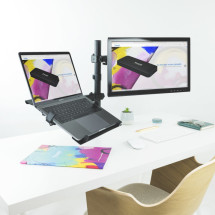 foto de SOPORTE MESA TOOQ DB1200TN-B PANTALLAS 13-32