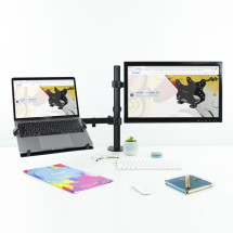 foto de SOPORTE MESA TOOQ DB1200TN-B PANTALLAS 13-32
