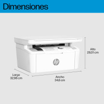 foto de HP LaserJet M140w Inal?mbrico Multifunction Blanco y negro Impresora, Fotocopiadora, esc?ner