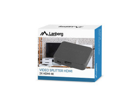foto de SPLITTER VIDEO LANBERG HDMI A 2 X HDMI 4K + MICRO USB NEGRO
