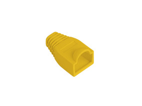 foto de FUNDA PROTECTOR LANBERG CONECTOR RJ45 (PACK 100 UDS) AMARILLO
