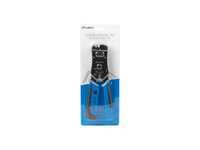 foto de CRIMPADORA LANBERG UNIVERSAL RJ45/RJ11/RJ12 CON COMPROBADOR DE CABLES