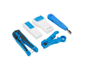 foto de SET HERRAMIENTAS LANBERG NETWORK UNIVERSAL Y CABLE TESTER