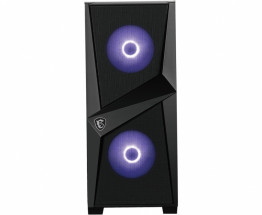 foto de CAJA GAMING MSI MAG FORGE 100M ATX 2XUSB3.2 RGB NEGRO