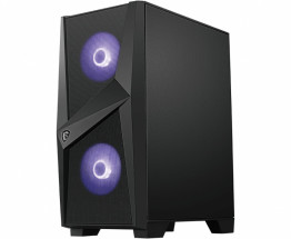 foto de CAJA GAMING MSI MAG FORGE 100M ATX 2XUSB3.2 RGB NEGRO