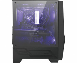 foto de CAJA GAMING MSI MAG FORGE 100M ATX 2XUSB3.2 RGB NEGRO