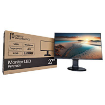 foto de MONITOR PUNTO INFORMATICO PIP2700V 27 FHD VGA HDMI DP USB WEBCAM MM PIVOT