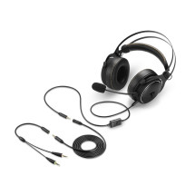 foto de AURICULARES GAMING SHARKOON SKILLER SGH50 NEGRO MICROFONO ALAMBRICO