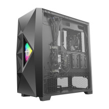 foto de CAJA GAMING ANTEC DF800 FLUX ATX 2XUSB2.0 1XUSB3.0 SIN FUENTE NEG RGB