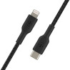 foto de BELKIN BRAIDED C-LTG 1M  BLK
