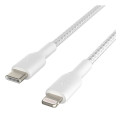 foto de BELKIN BRAIDEDC-LTG 1M  WHT