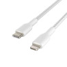 foto de BELKIN BRAIDEDC-LTG 1M  WHT