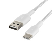 foto de BELKIN BRAIDED C-A 1M  WHT