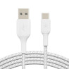 foto de BELKIN BRAIDED C-A 2M  WHT