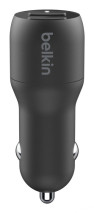 foto de BELKIN DUAL USB-A CAR CHARGER 12W X2  BLK