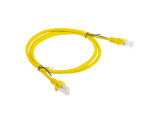CABLE RED LANBERG LATIGUILLO CAT.6 UTP 1M AMARILLO FLUKE  PASSED