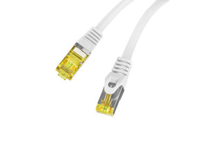 foto de CABLE RED LANBERG LATIGUILLO CAT.6A S/FTP LSZH CU 0.25M GRIS FLUKE  PASSED