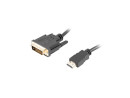 foto de CABLE HDMI LANBERG MACHO DVI MACHO 24+1 1,8M DUAL LINK GOLD 4K