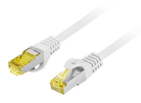 foto de CABLE RED LANBERG LATIGUILLO CAT.6A S/FTP LSZH CU 10M GRIS FLUKE PASSED