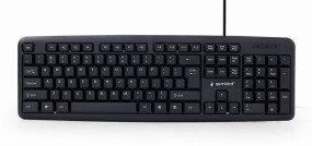 foto de TECLADO GEMBIRD USB NEGRO DISEÑO EEUU