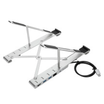 foto de SOPORTE PARA PORTATIL TARGUS PORTABLE STAND AND DOCK 15,6 PLATA