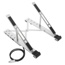 foto de SOPORTE PARA PORTATIL TARGUS PORTABLE STAND AND DOCK 15,6 PLATA