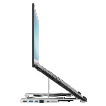 foto de SOPORTE PARA PORTATIL TARGUS PORTABLE STAND AND DOCK 15,6 PLATA