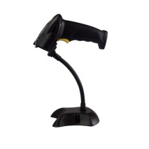 foto de LECTOR PREMIER MS3-1D LECTOR LASER USB IP42 NEGRO CON STAND