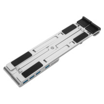 foto de BASE PORTATIL TARGUS CON HUB INTEGRADO USB-A X4 PLATA