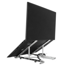 foto de BASE PORTATIL TARGUS CON HUB INTEGRADO USB-A X4 PLATA