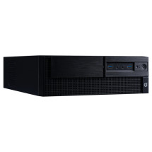 foto de CAJA MATX HIDITEC SLIM SLM30 PSU 2x USB3.0 + CARD READER