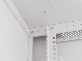 foto de ARMARIO LANBERG MURAL RACK 10 12U 600X600 FLAT PACK GRIS