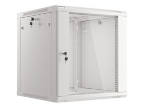 foto de ARMARIO LANBERG MURAL RACK 10 12U 600X600 FLAT PACK GRIS