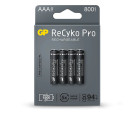 foto de PILA RECARGABLE GP AAA SIN DESCARGA 800mAh (4 UD)